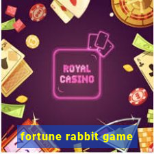 fortune rabbit game